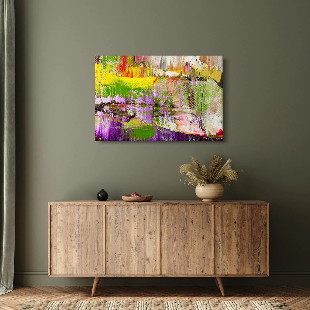 Tablou cu abstracție - pictura (90x60 cm)