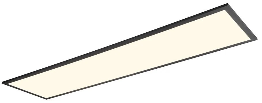 Plafonieră neagră LED 29.5x119.5 cm Beta – Trio