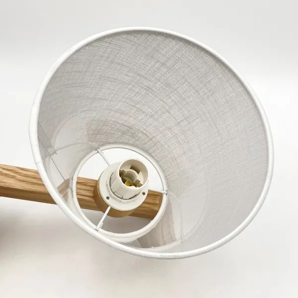 Lustr ANTONIO 3xE14/40W/230V, montaj plafon, stejar