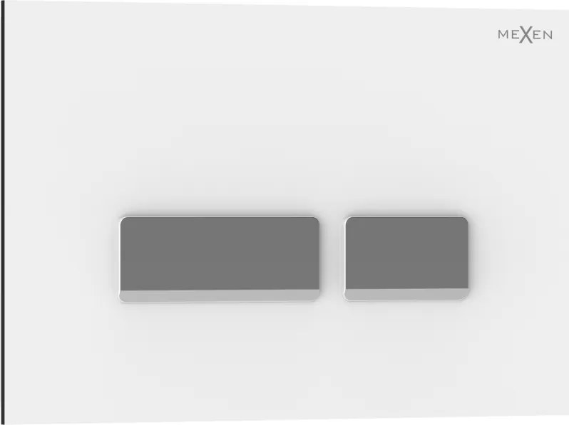 Mexen Tex 07 buton de spălare, alb - 6107-01