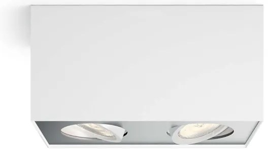 Spot LED MYLIVING BOX 2xLED/4,5W/230V Philips 50492/31/P0