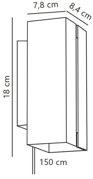 Aplică LED dimabilă Nordlux CURTIZ 2xLED/4,5W/230V alb