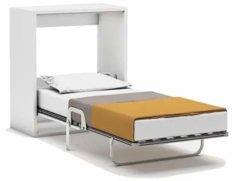 Pat single pliabil cu somiera inclusa - MIDI CAPSULE FOLDING SINGLE BED (100X200X16) (Optiune saltea: cu saltea)