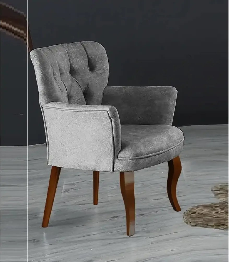 Set canapea 2 locuri cu 2 fotolii, Cafe Homs gri