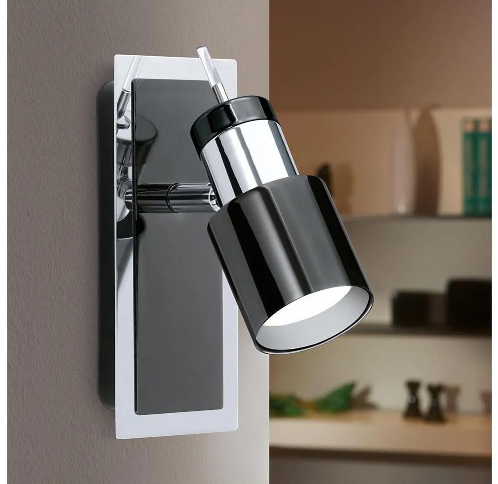 Spot LED Eglo 30832 DAVIDA 1 1xGU10/5W/230V negru