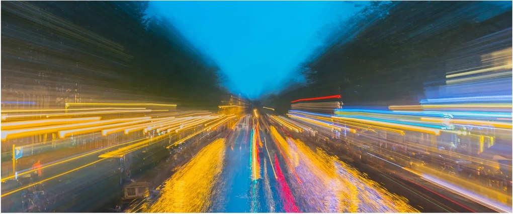 Tablou - Pictură abstractă (120x50 cm)