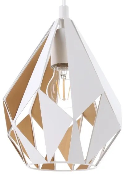 Eglo 43001 - Lustră pe cablu CARLTON 1xE27/60W/230V