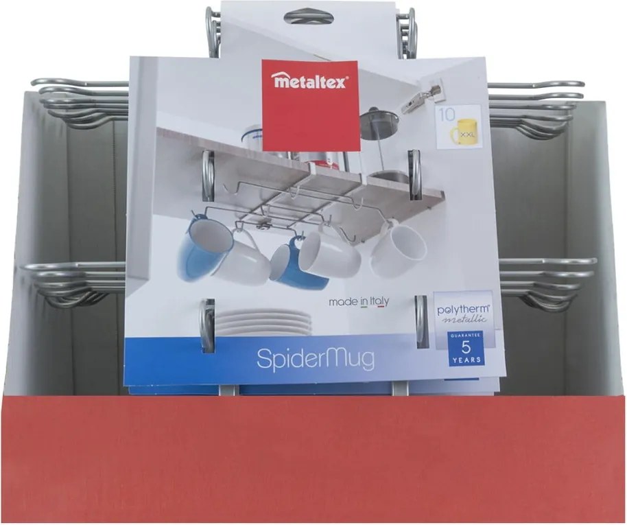 Suport de agățat pentru căni Metaltex Spider Mug