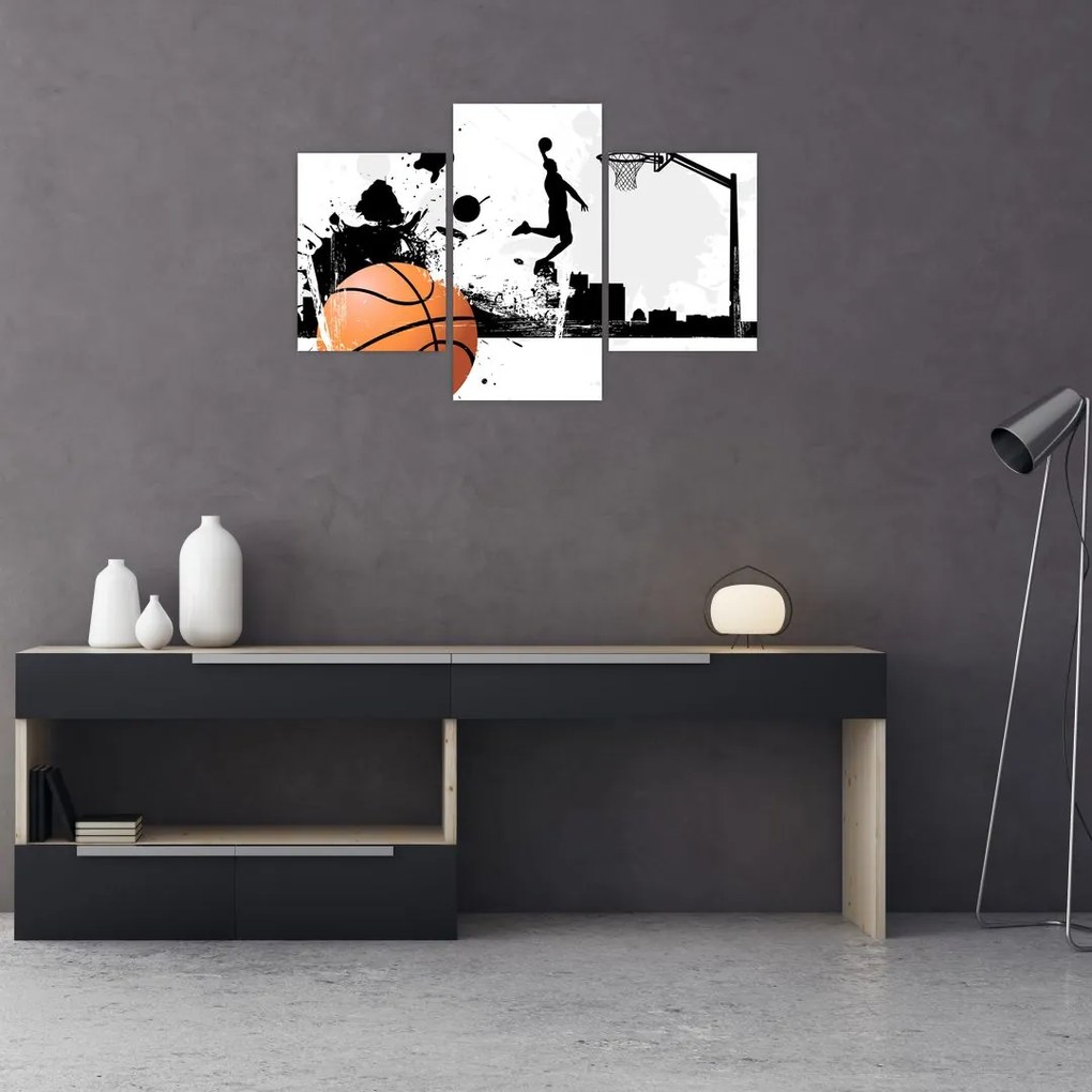 Tablou - Bachetbalist (90x60 cm)