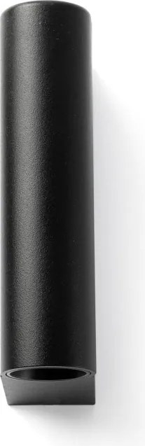 Aplica cu reader LED directionabil stil minimalist CRONOS negru