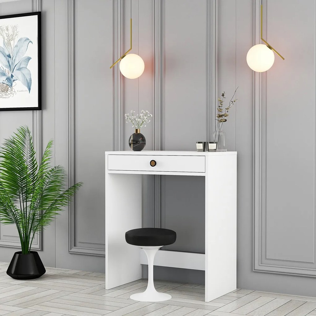 Măsuță de cosmetică Lizbon White