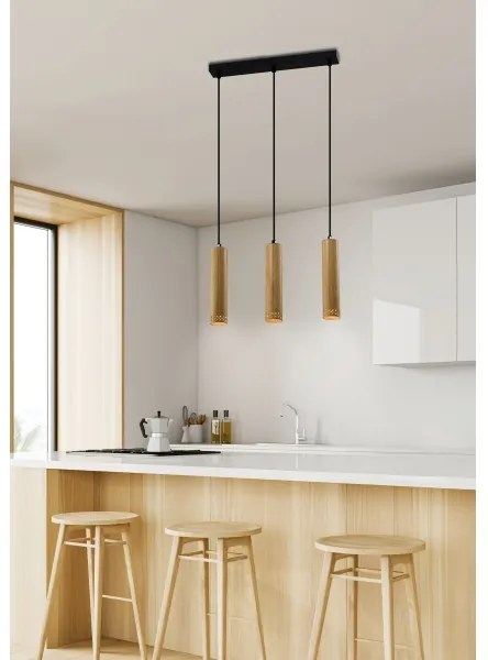 Lustră pe cablu TUBO 3xGU10/25W/230V