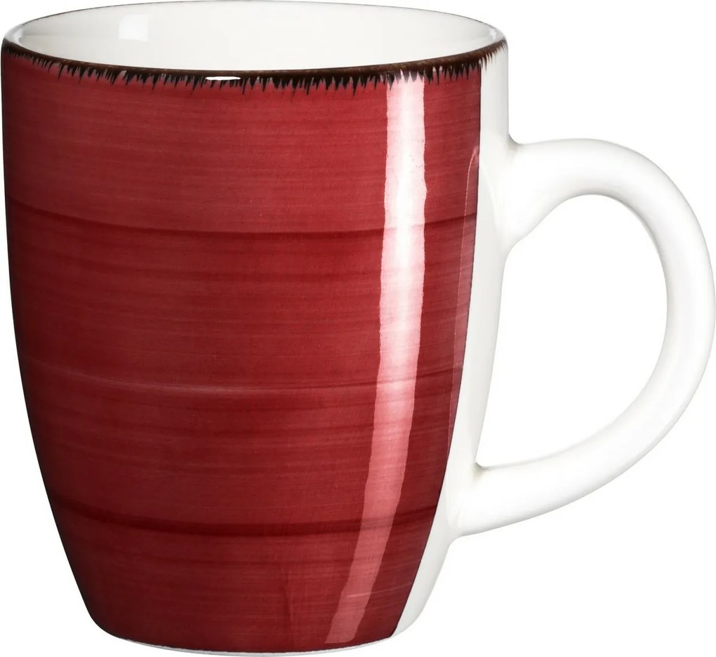 Set 6 căni Mäser Bel Tempo 380 ml, roșu