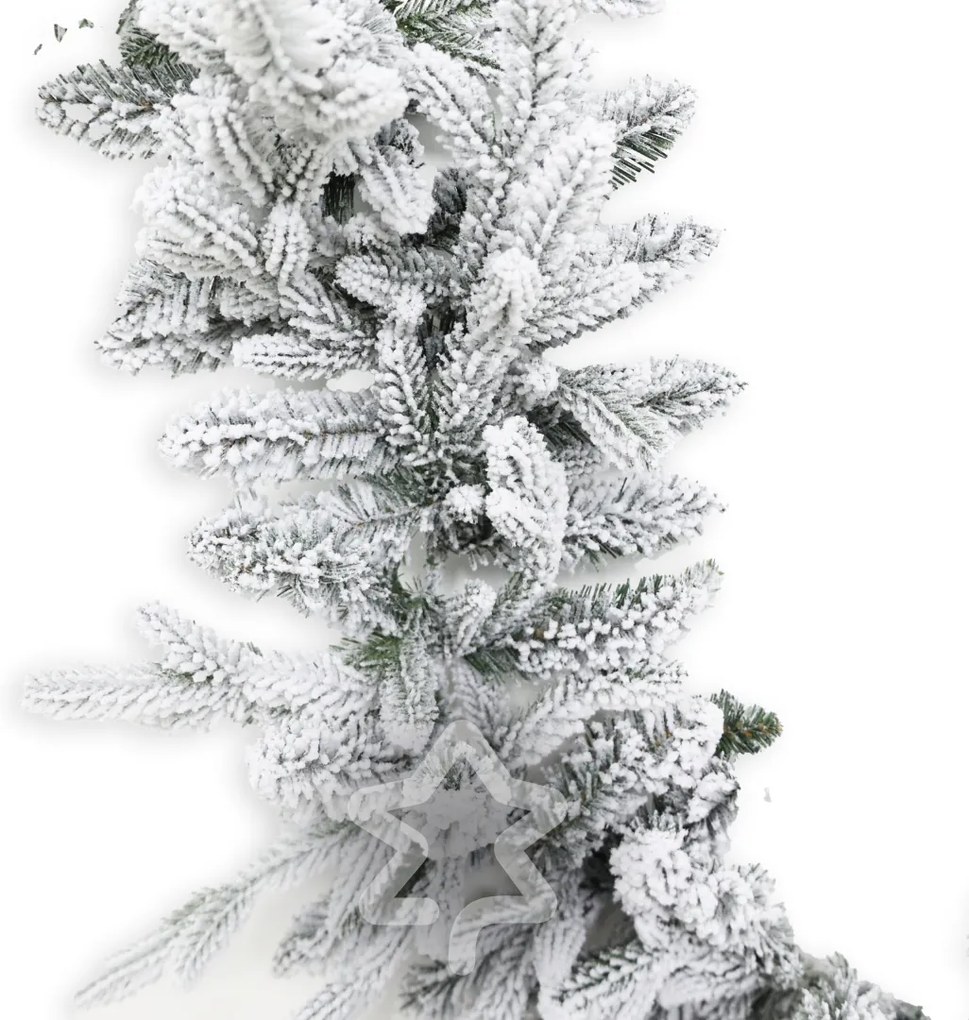 Ghirlandă Inzapezita 50 LED 60 cm