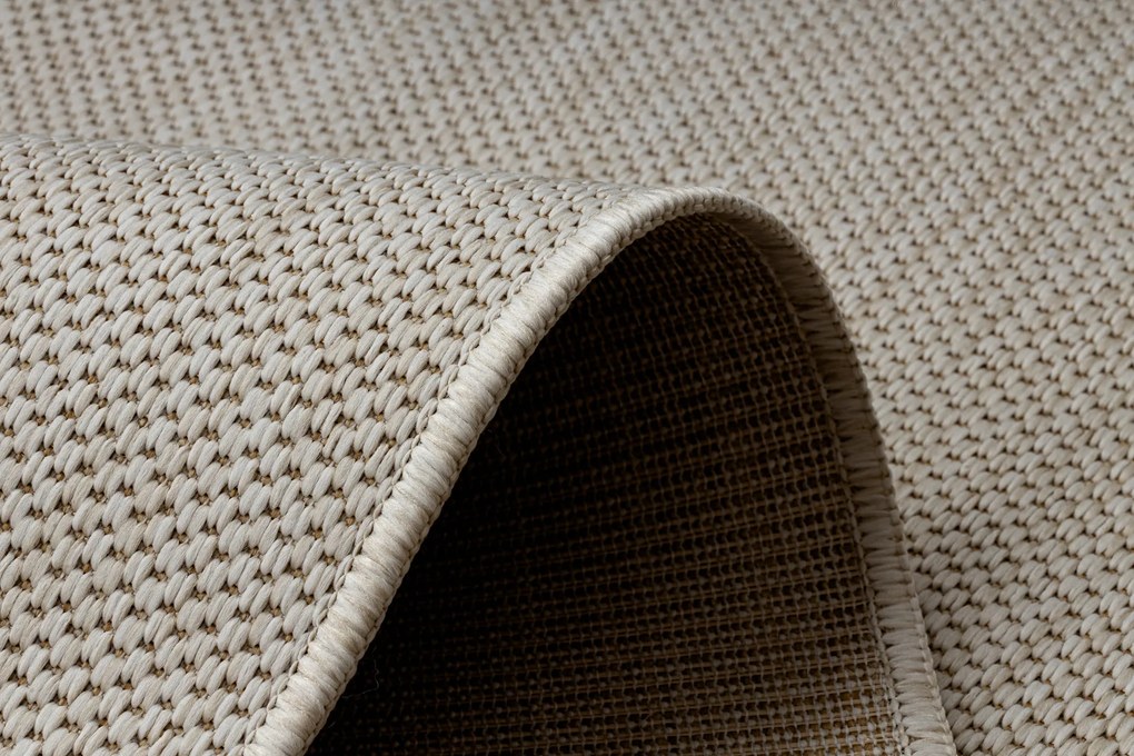 Covor SISAL SION A5165A Melanj țesute plate ecru / cremă