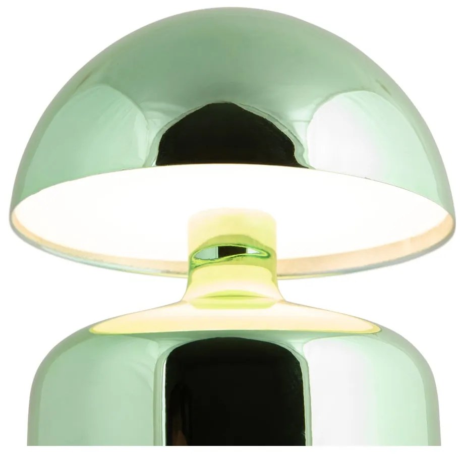 Veioză verde-deschis LED cu abajur din metal (înălțime 14 cm) Impetu – Leitmotiv