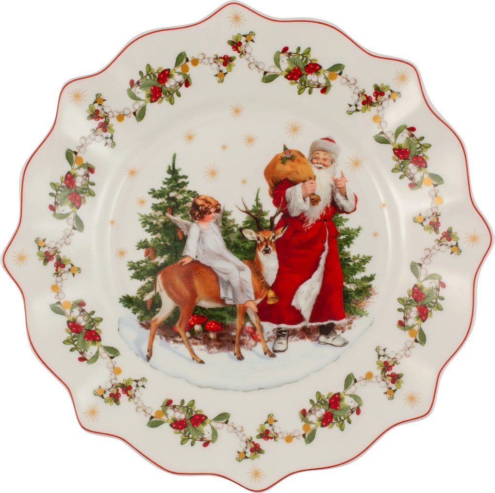 Farfurie Villeroy &amp; Boch Annual Christmas Edition Salad 2020 24cm