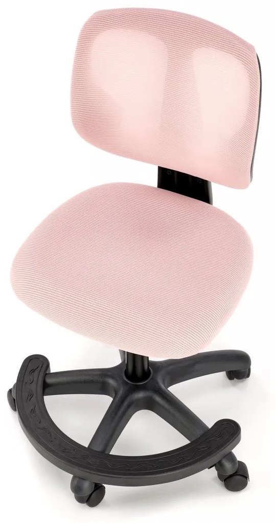 Scaun de birou copii Nani roz H95 cm