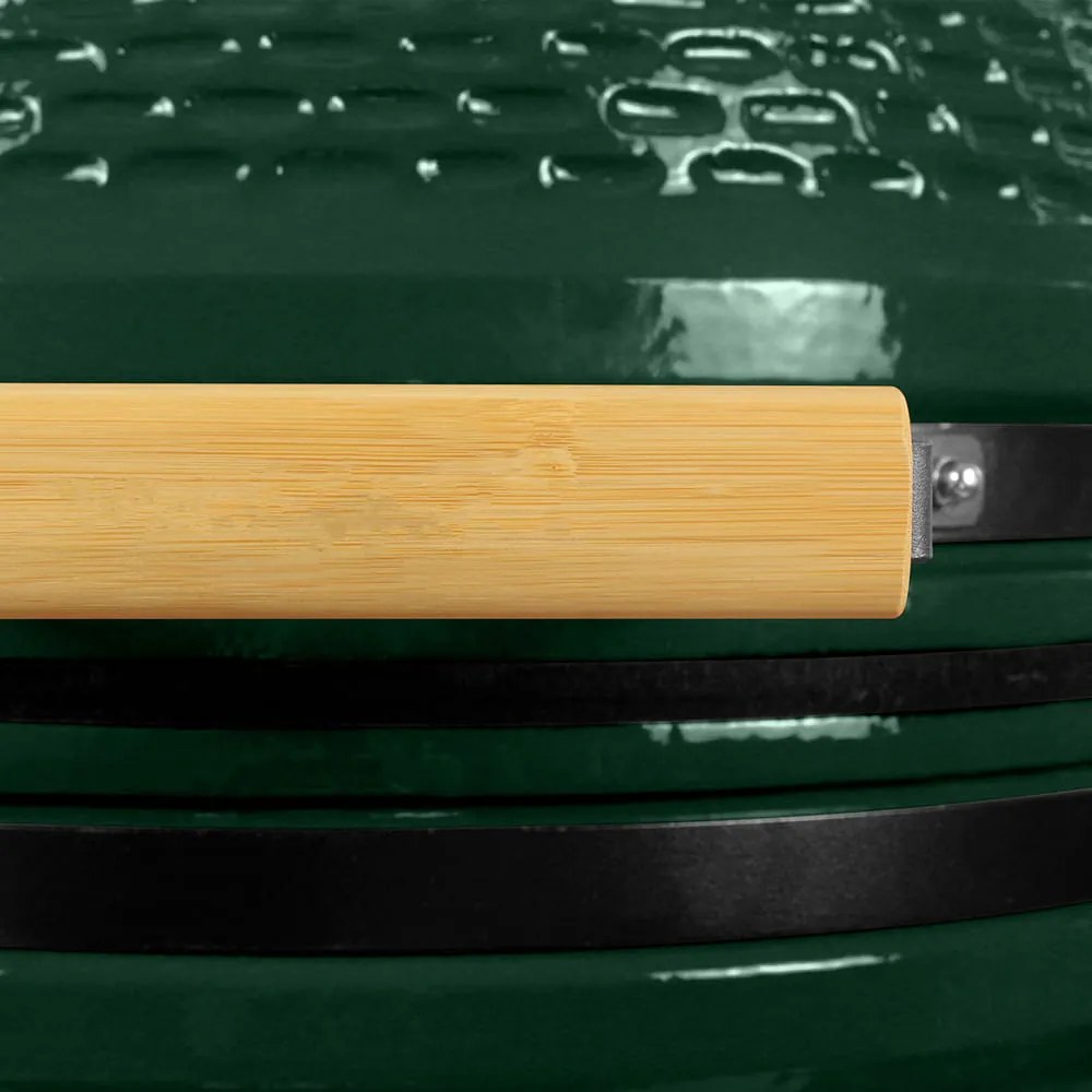 Grătar ceramic pentru cărbuni cu rafturi laterale, grilă de 46 cm