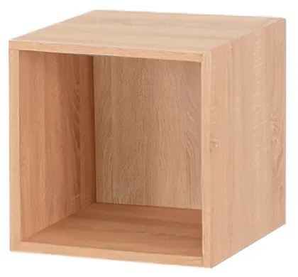Boxie dulap de perete deschis 40x40x37 cm stejar sonoma