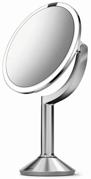 Oglindă Simplehuman cu senzor TRIO cu control tactil, albă