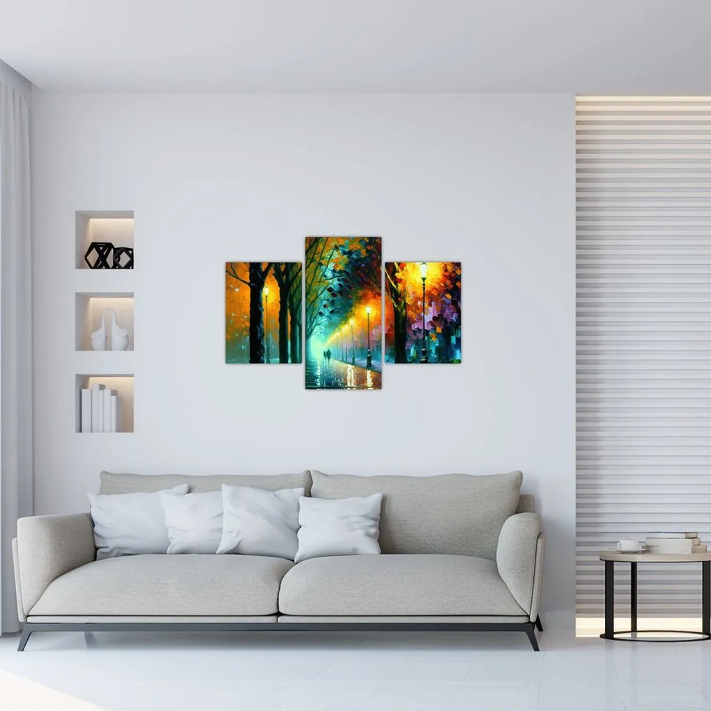 Tablou - Plimbare de noapte (90x60 cm)