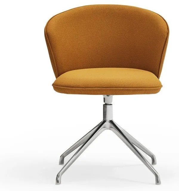 Set de scaune de sufragerie galben muștar 2 buc. tapițat Add – Teulat