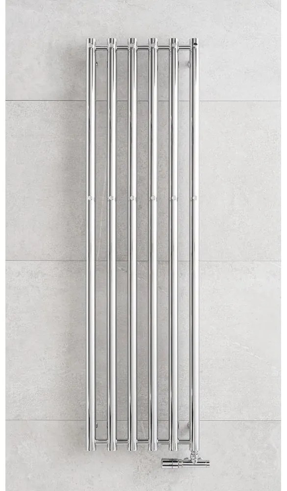 P.M.H. R2C/6 - Radiator de baie tip scară ROSENDAL, 525 W, 150 cm, crom lucios