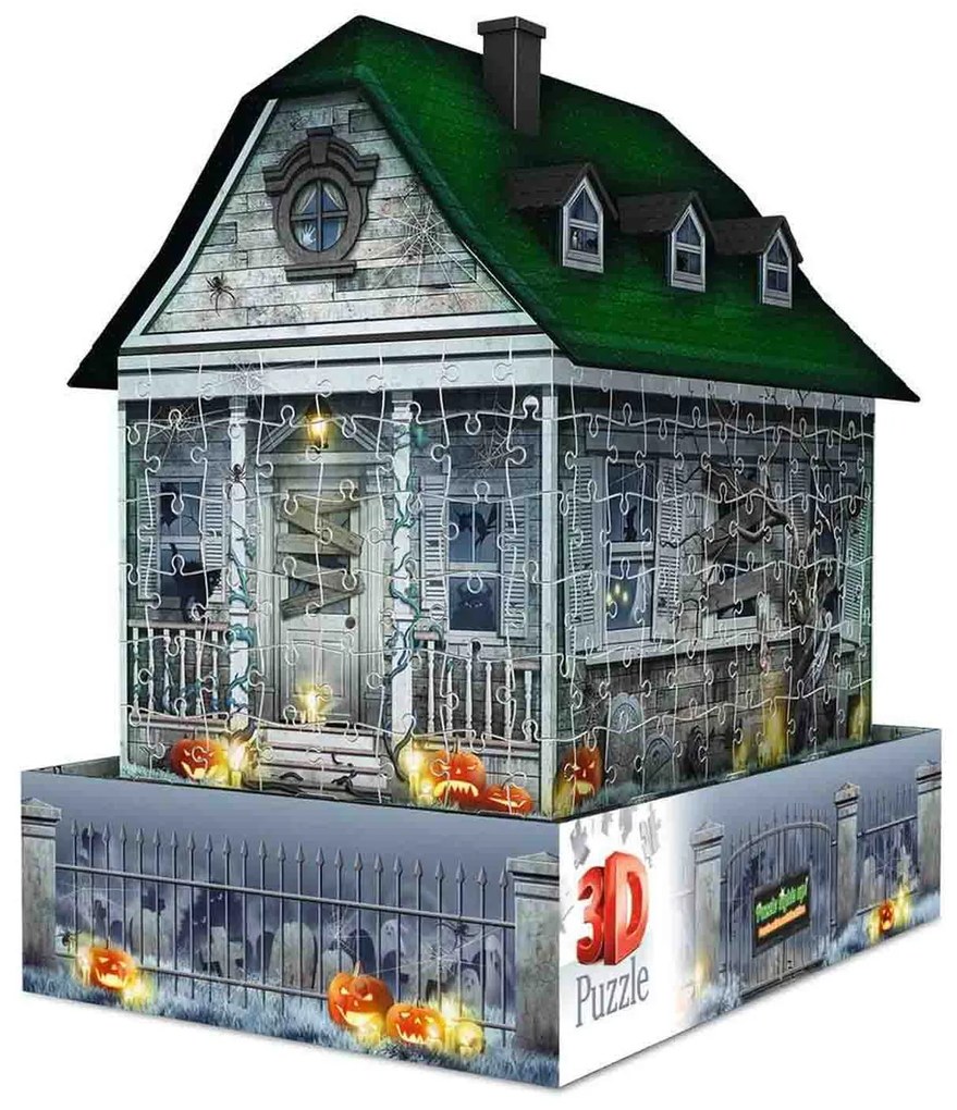 PUZZLE 3D LED CASA BANTUITA, 216 PIESE - RAVENSBURGER (RVS3D11254)