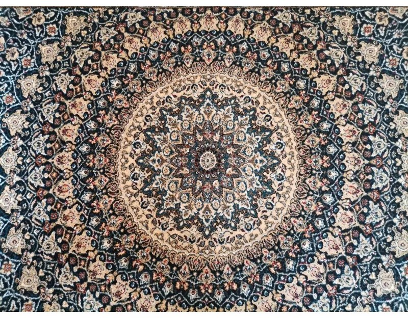 Covor lana Trubadur bleumarin 133 X 190