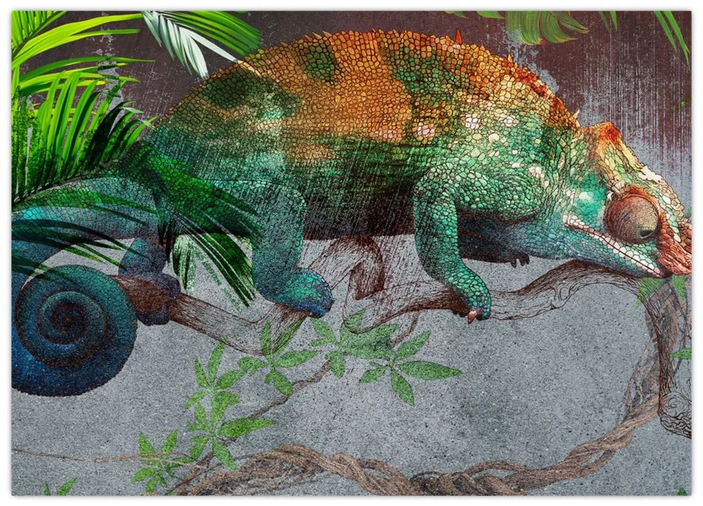 Tablou - Cameleon (70x50 cm)