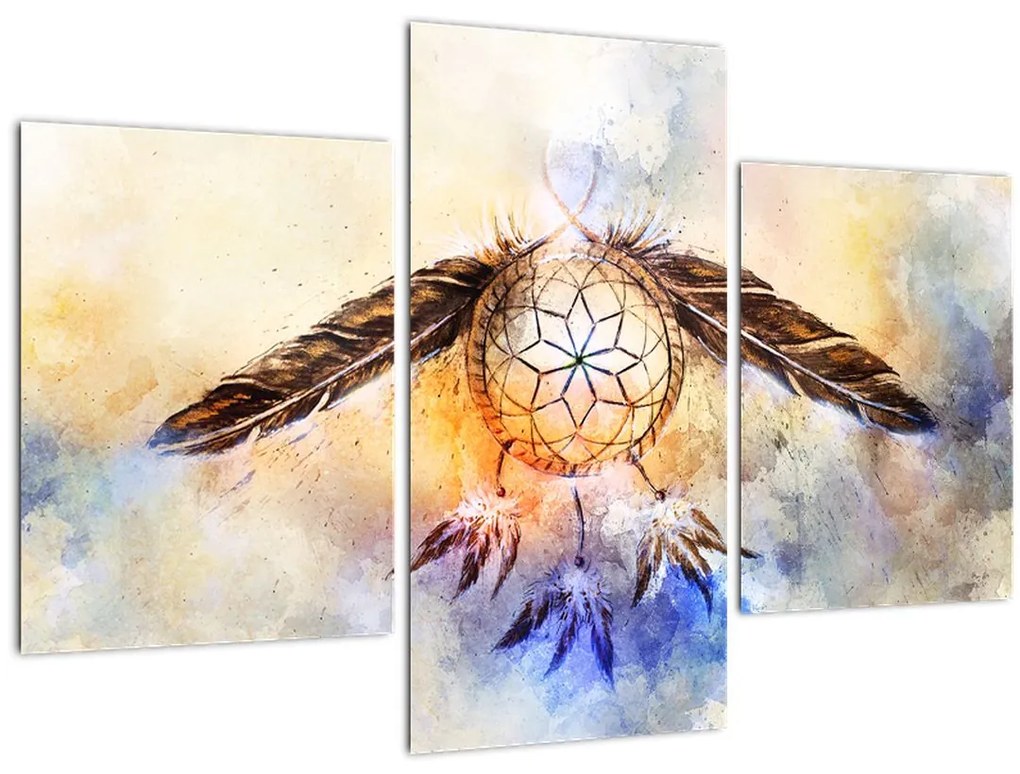 Tablou - Captator de vise cu pene (90x60 cm)