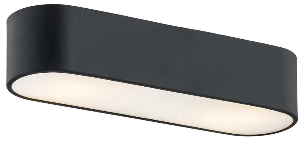 Plafoniera metalica design modern TONI 50cm neagra