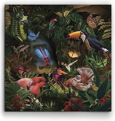 Tablou de perete decorativ Selvatica, 100x100cm