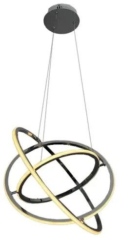 Lustră LED dimabilă pe cablu LED/105W/230V 3000-6500K + telecomandă