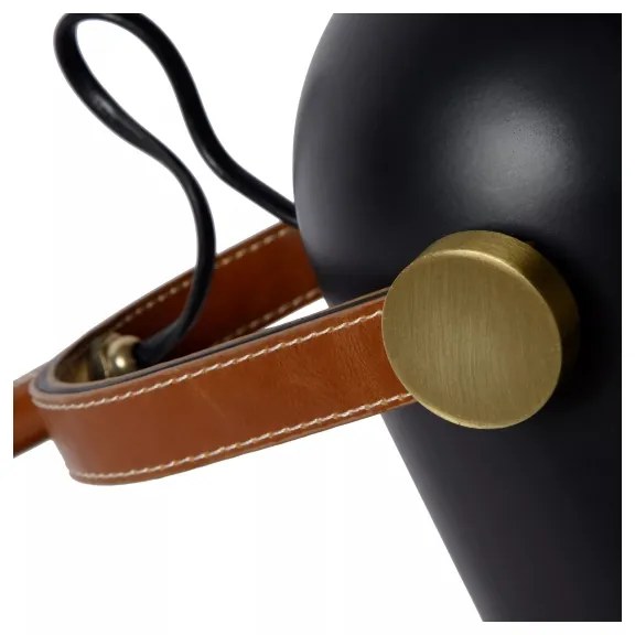 Lampă de masă Lucide 05627/01/30 WAYLON 1xE27/25W/230V negru