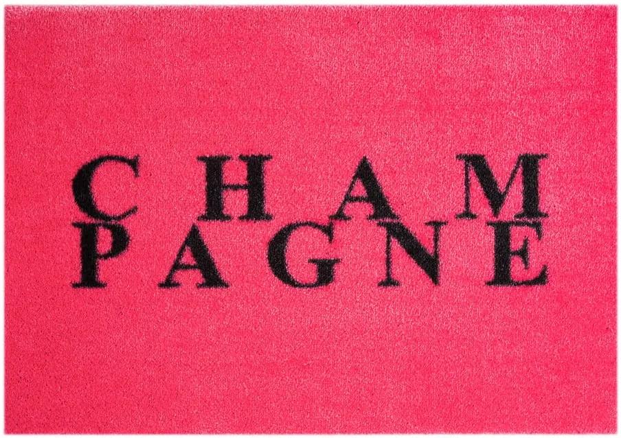 Covor ușă Hanse Home StateMat Champagne, 50 x 75 cm, roz