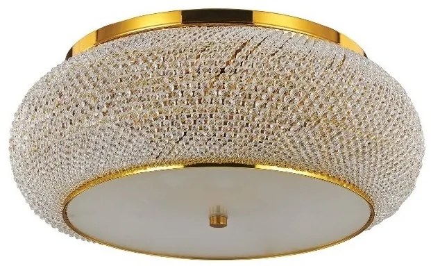 Plafonier modern diametru 55cm, Pasha PL10 Oro 100791