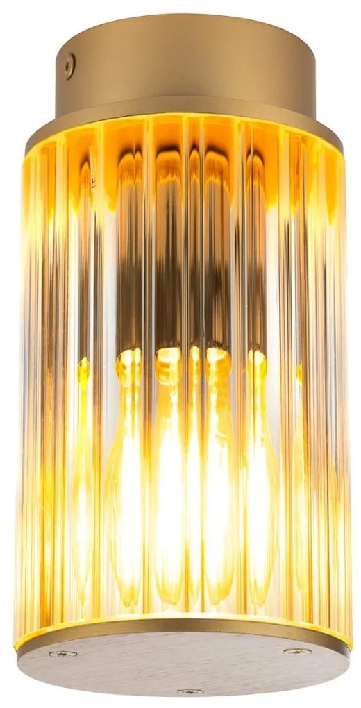 Spot aplicat cu protectie IP44 NORFOLK 8774 auriu