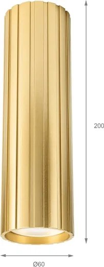 Brilagi - Spot CRISPINA 1xGU10/10W/230V, 20 cm, auriu