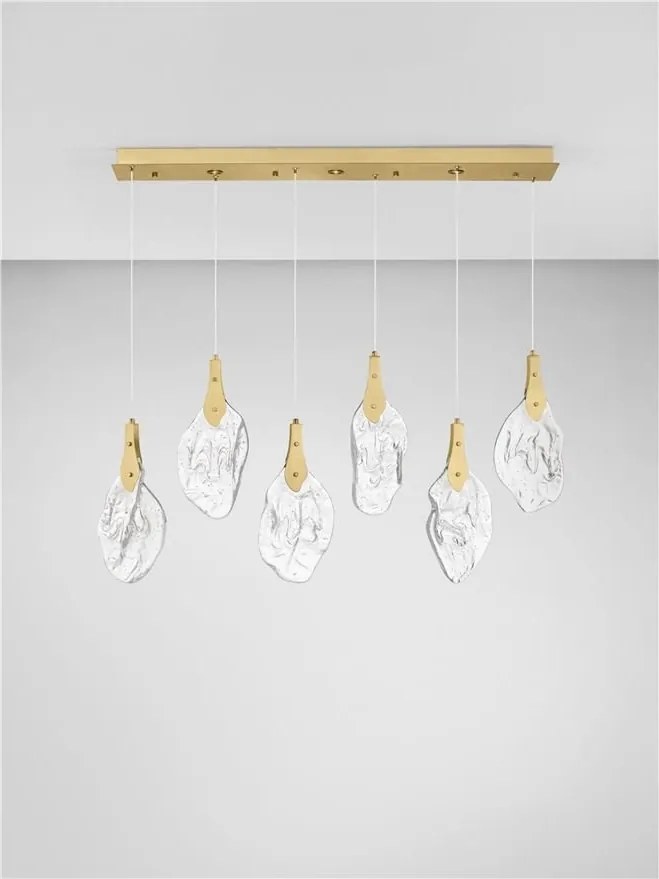 Lustra LED suspendata design decorativ BELLINA L-110cm