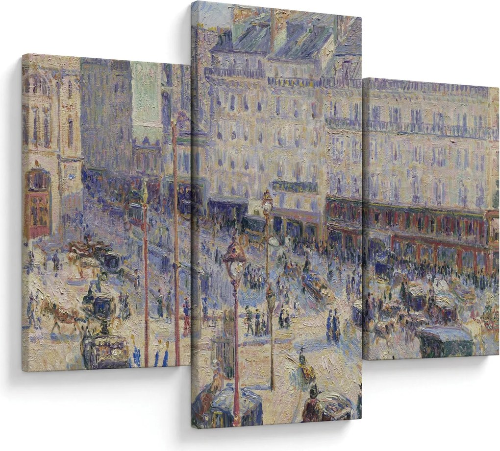 Tablou - Camille Pissarro, The Place du Havre, reproducere (90x60 cm)