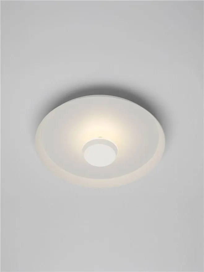 Plafoniera LED stil modern DORELL alba