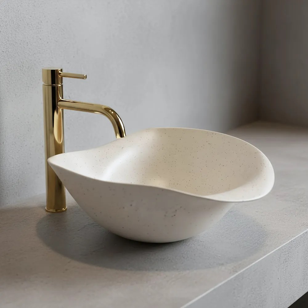 Lavoar ceramic pentru blat REA HM-34B Handmade ART