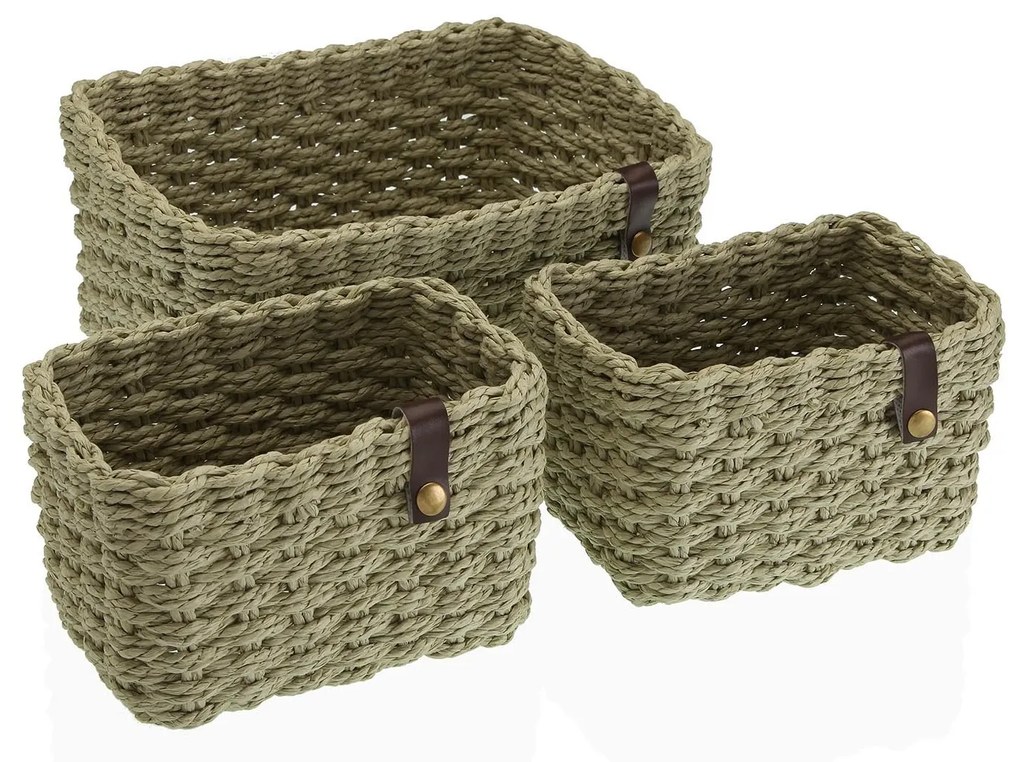 Set 3 cosuri din polipropilena 12X19X26
