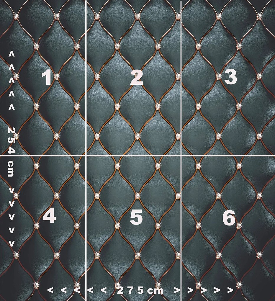 Fototapeta pentru perete DIAMONDS 275x254 cm