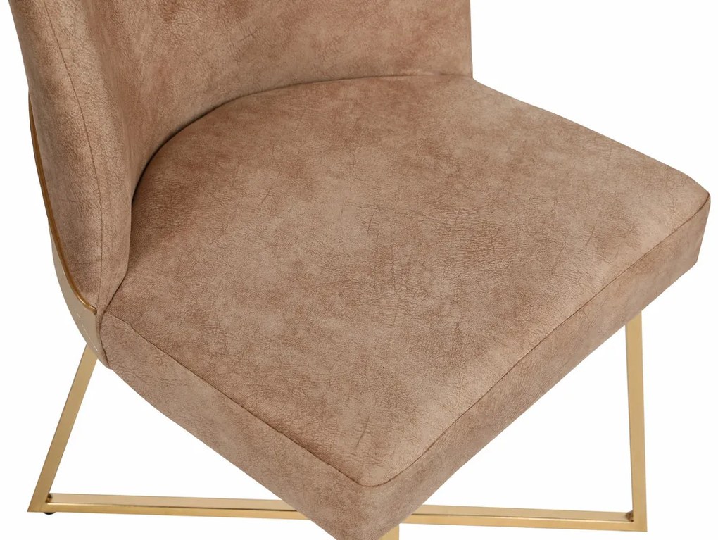Set de scaune de sufragerie Madrid Brown, 2 bucăți, 2 buc.