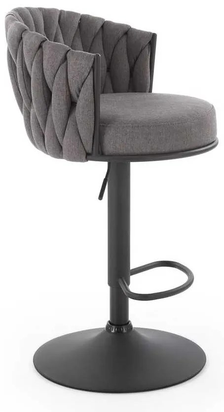 Scaun de bar Noemi, gri