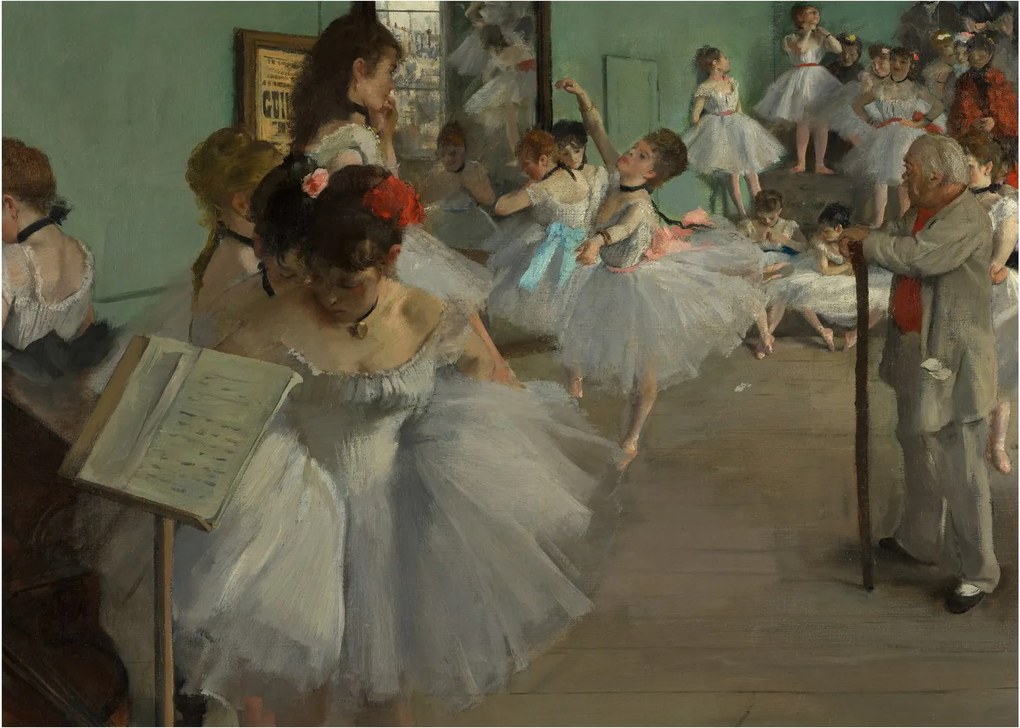 Tablou - Edgar Degas, The Dance Class, reproducere (70x50 cm)