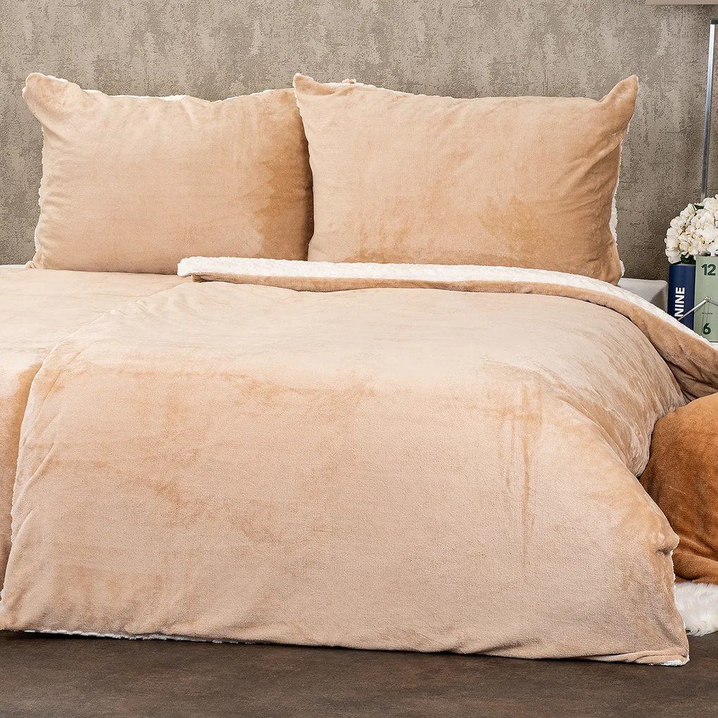 Lenjerie de pat din microflanel 4Home Caress, 140x 200 cm, 70 x 90 cm